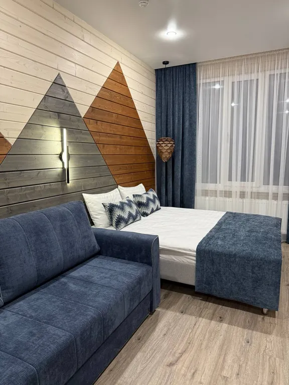 Коттедж для всей компании с видом на лес