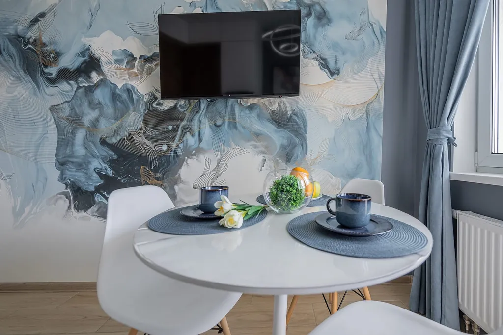 Видовая 1-комнатная квартира в ЖК Цветы