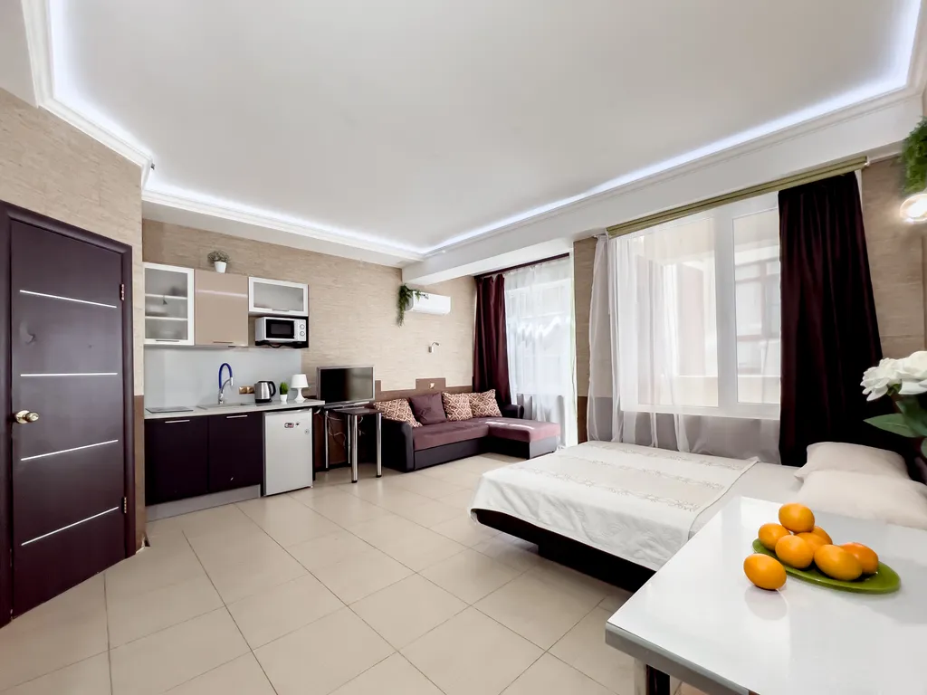 Квартира-студия в Сириусе рядом с морем