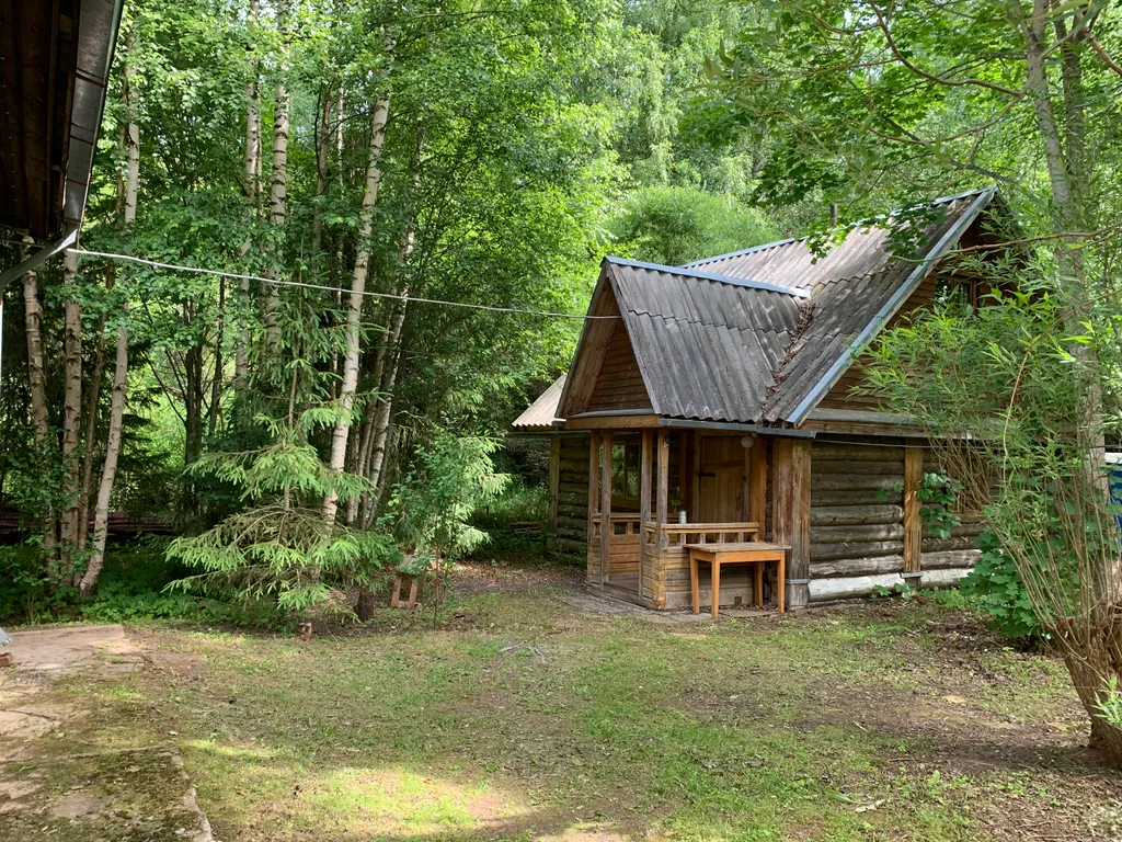 Коттедж Уютная и комфортная ХижInna с русской банькой в лесу у реки — Волхов