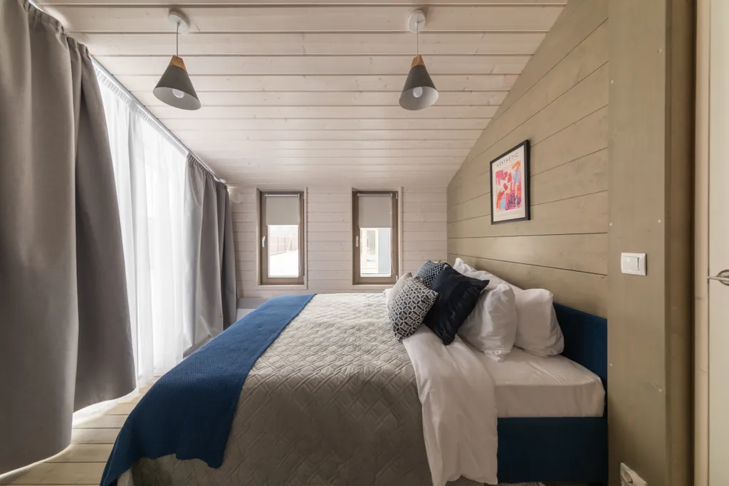 Новый дом с умной баней и персональным видом на лес и реку