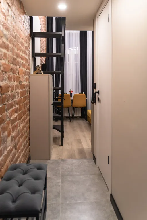 Квартира Квартира Новая студия с видом на реку Фонтанку и всем необходимым для комфорта! — Санкт-Петербург