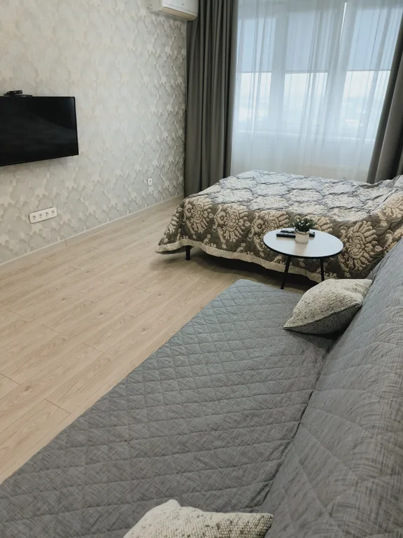 Квартира Уютная квартира с видом на город и реку Кубань в центре — Краснодар