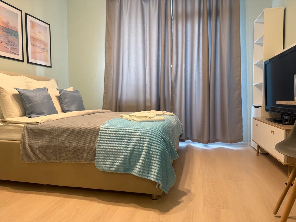 Студия с бесконтактным заселением