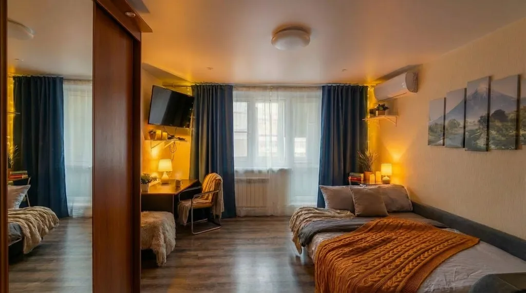 Квартира у станции Для командировок и отдыха