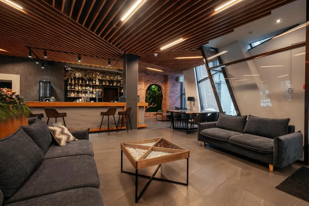 Апартамент в скандинавском парк-отеле Еловое