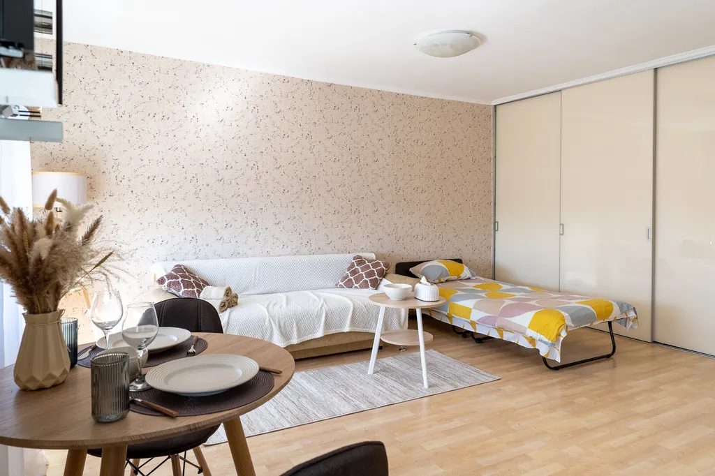 Апартаменты с видом на Золотой мост