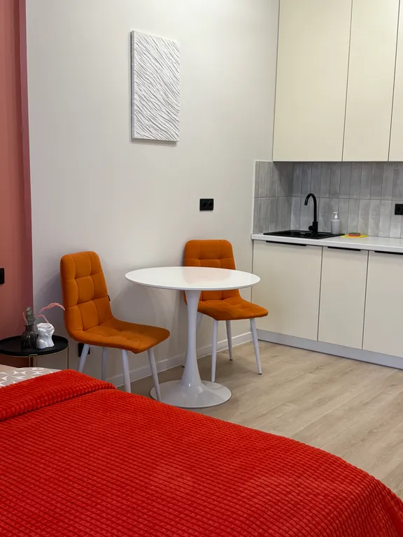 Квартира Квартира Стильная студия в ЖК Метрополис с видом на парк — Красноярск