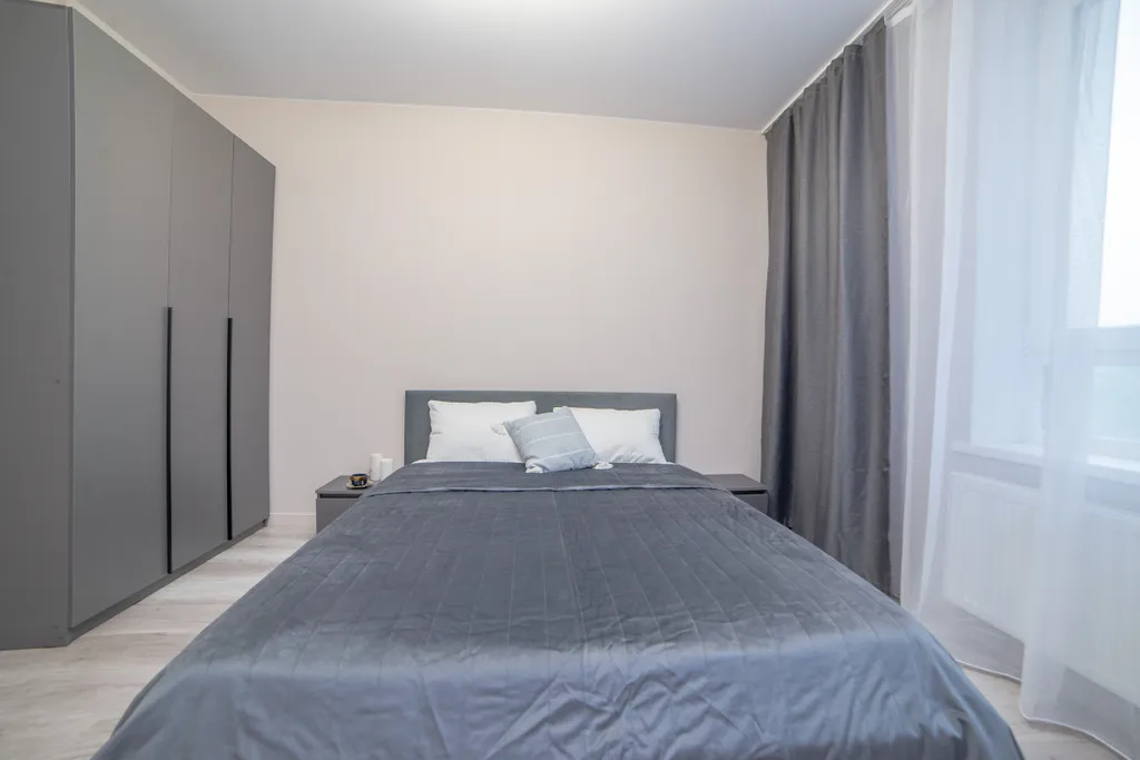 Евродвушка недалеко от метро Ботаническая для 4 гостей