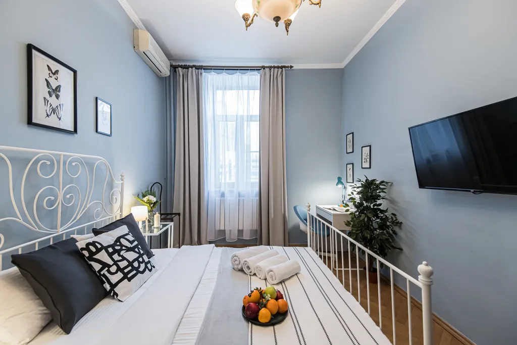 Квартира Квартира Стильная четверка с видом на МИД — Москва