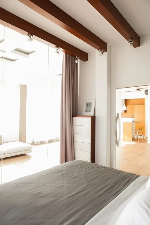 Апартаменты с терассой и с красивым видом на город