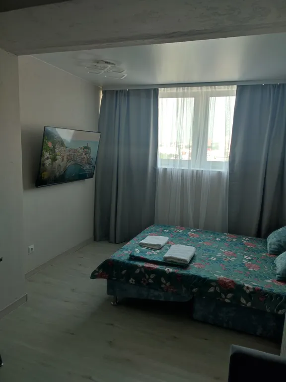 Новая, небольшая студия, евро, всё есть, кресло раскладывается