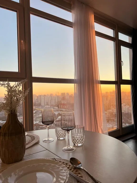 Уютная квартира с панорамным видом на город — аренда посуточно в Пермь