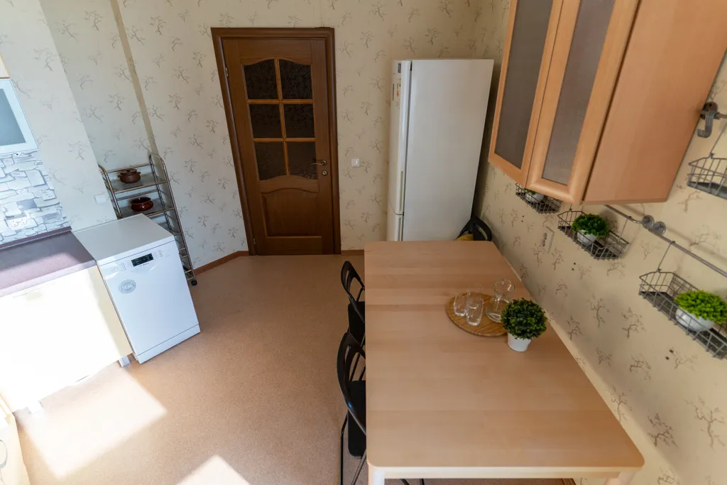 3-комнатная квартира для 5 гостей с балконом