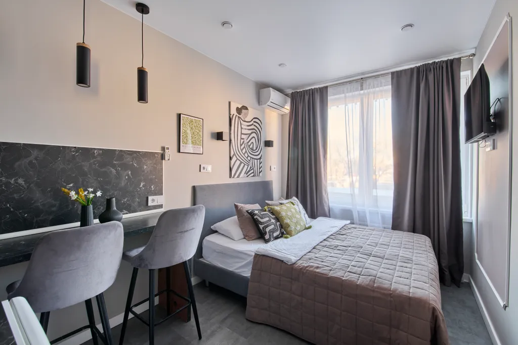 Квартира Дизайнерская студия рядом с Москва-Сити — аренда посуточно в Москва