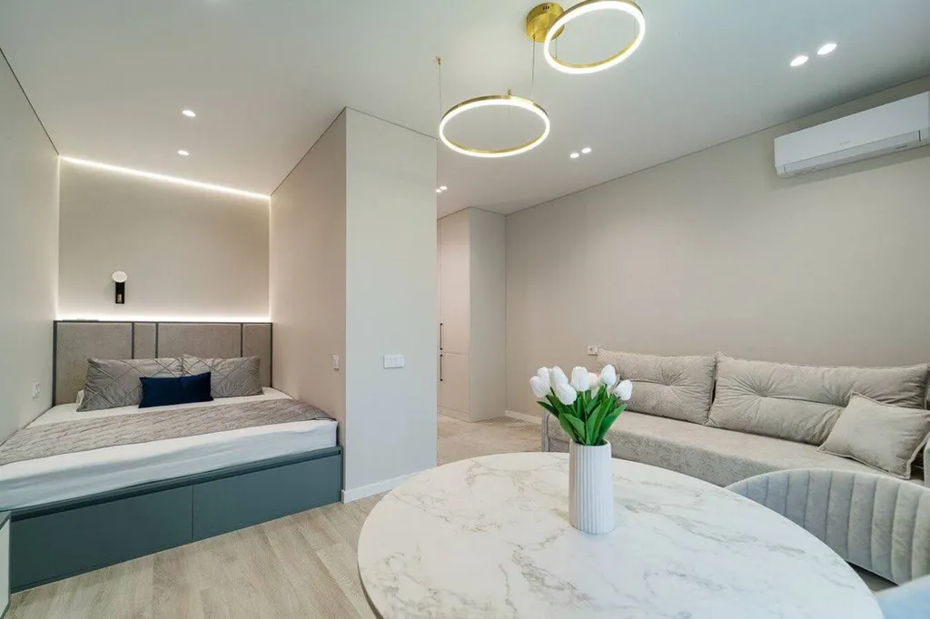 Стильная студия Париж в ЖК Minsk World