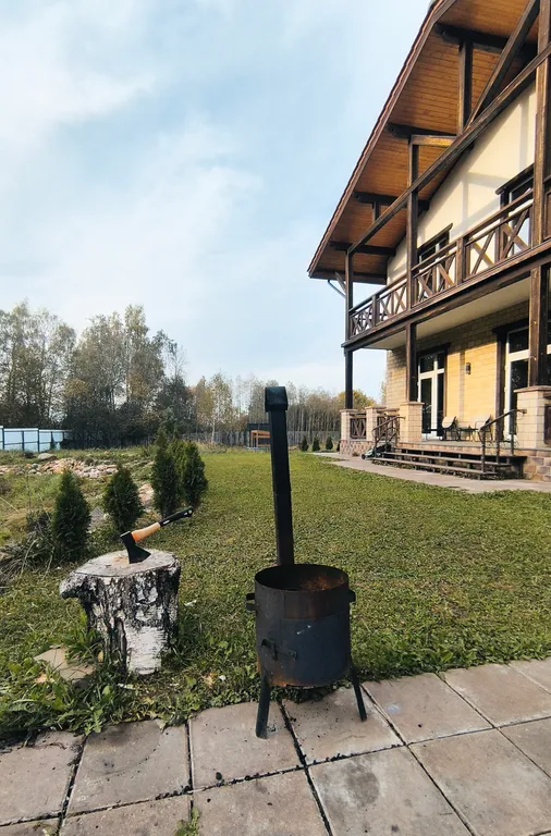 Шале в Подмосковной Швейцарии на берегу Рузского водохранилища