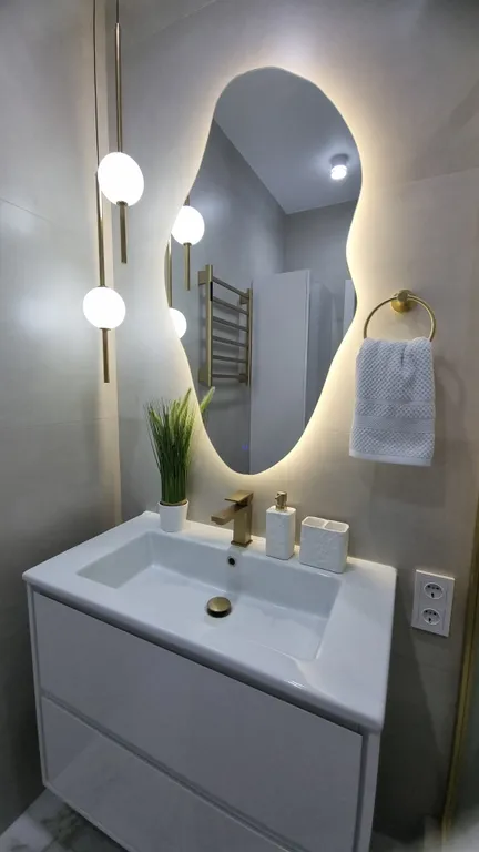 Квартира с дизайнерским ремонтом в 10 минутах от центра Краснодара