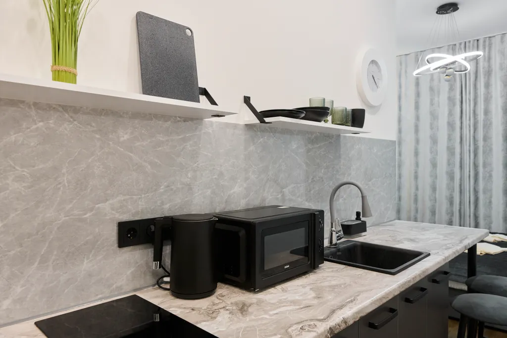 Квартира Квартира Дизайнерская студия у метро — Москва