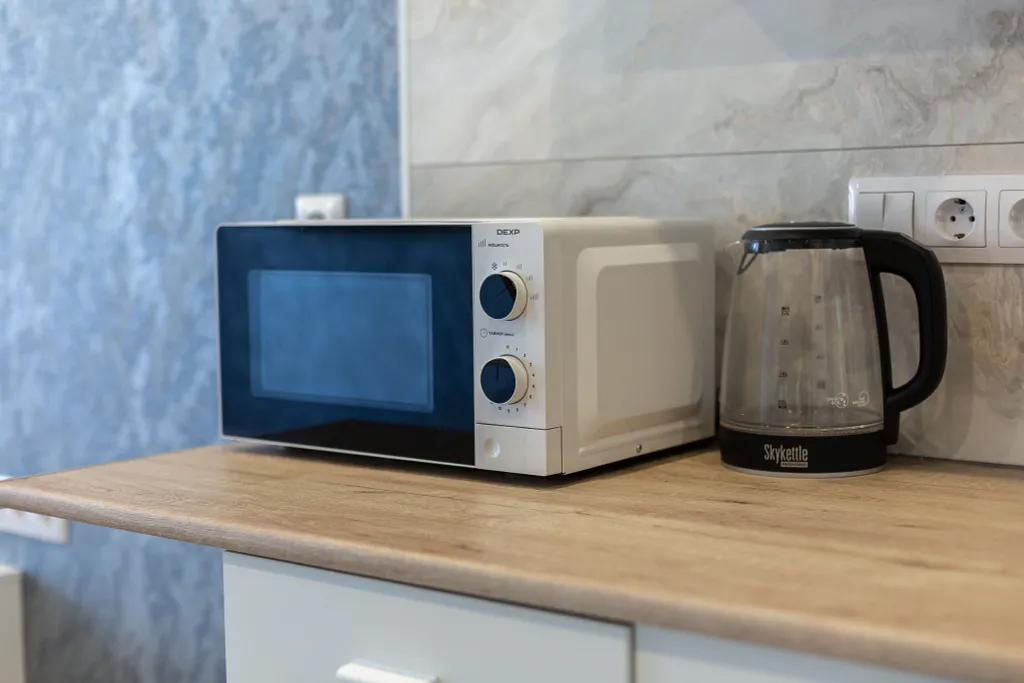 Студия с балконом и видом на горы