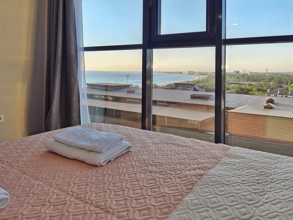 Квартира Квартира в 3х минутах от пляжа с видом на море — Анапа