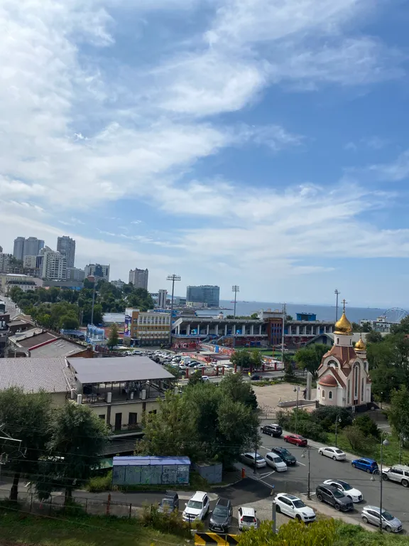 Квартира Квартира Уютная студия в самом центре города, панорамный вид — Владивосток