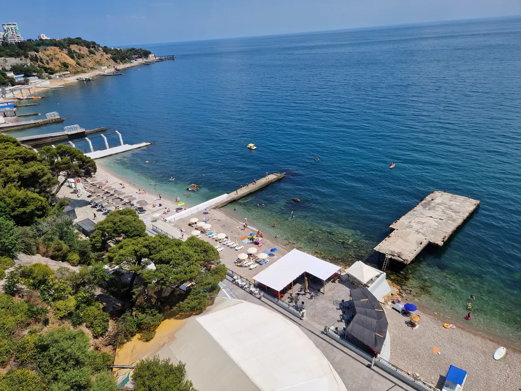 Апартаменты с видом на море Первая линия.