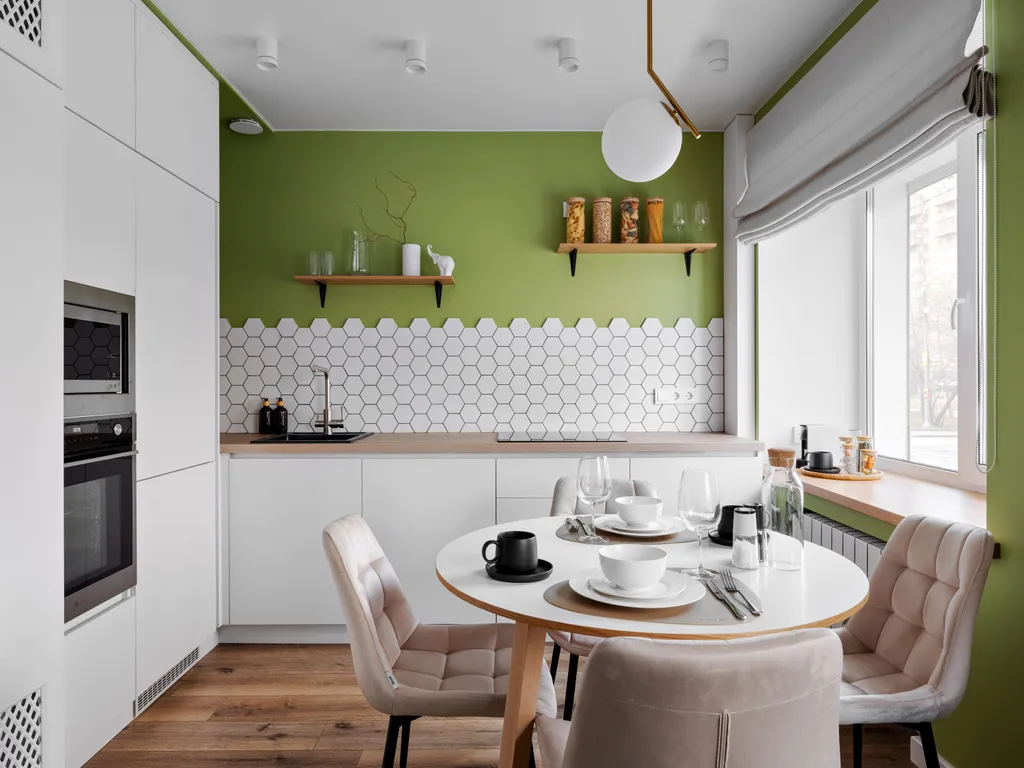 Квартира Квартира Стильная евродвушка в Пресненском районе у метро Белорусская — Москва