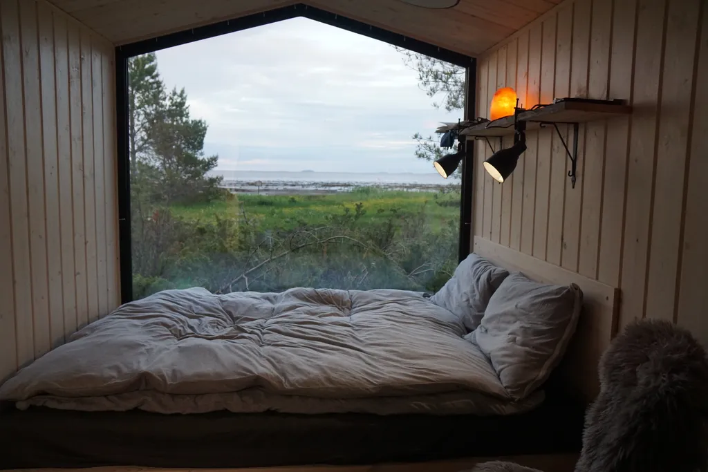 Эко-лодж на берегу Белого моря