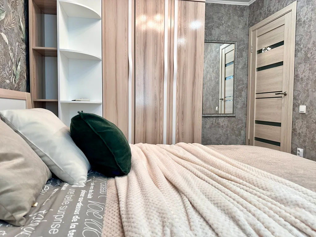 Просторная уютная трёхкомнатная квартира