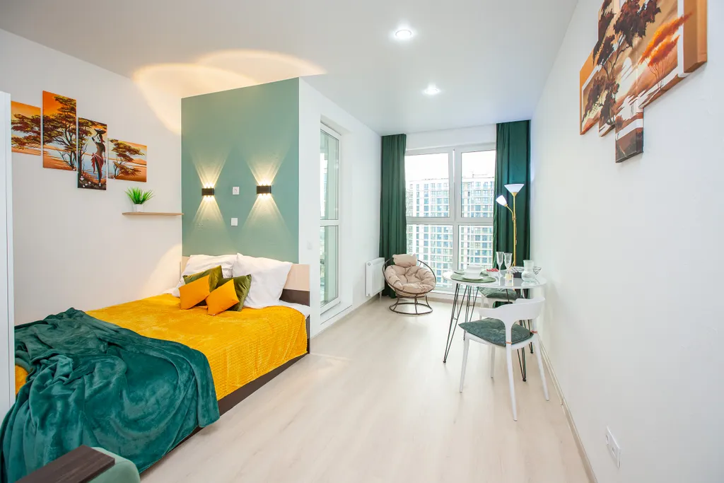 Квартира Новая студия с дизайнерским ремонтом ЖК Минск Мир — Минск