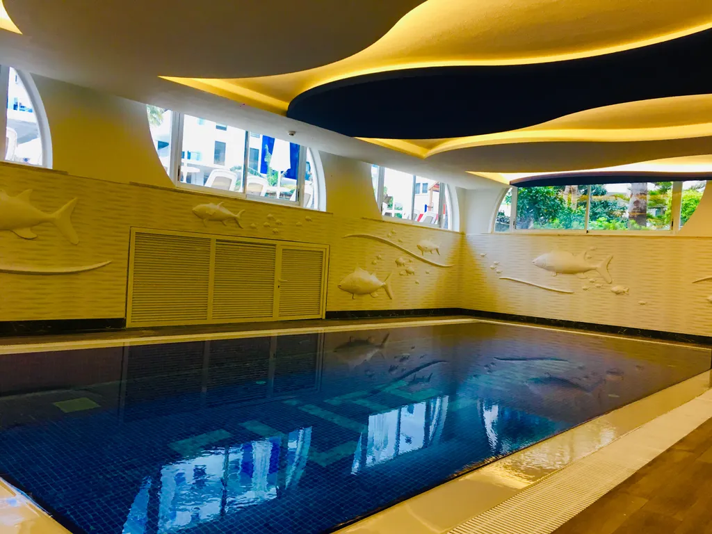 Семейные апартаменты 2+1, Elite Marine Residence, Kleopatra