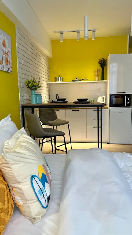 Студия Bayhouse в 2 минутах от метро Б.Момышулы для 2х гостей