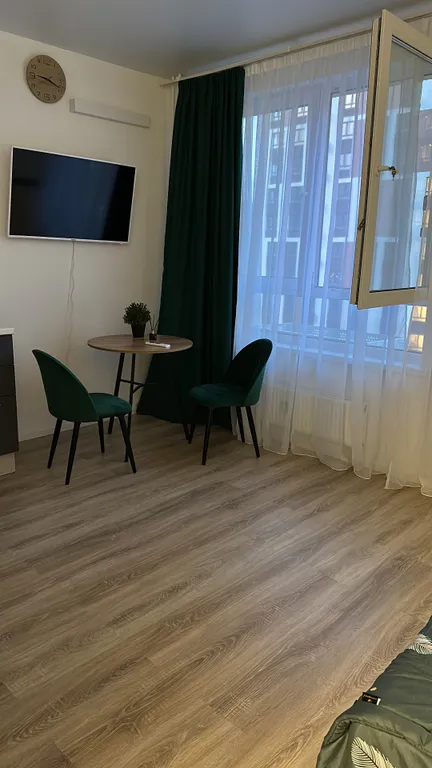 Квартира Квартира Уютная студия в новом ЖК рядом с метро Домодедовская — Мисайлово