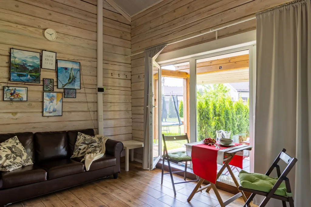 Деревянный дом в часе езды от Питера