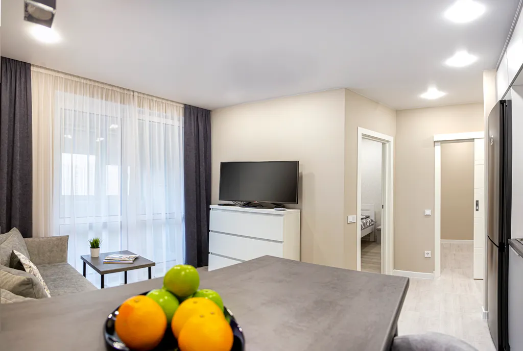 Новая светлая квартира с современным ремонтом