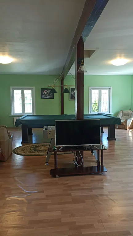 Дом у леса, бильярд, баня, бадминтон, баскетбол, свой парк