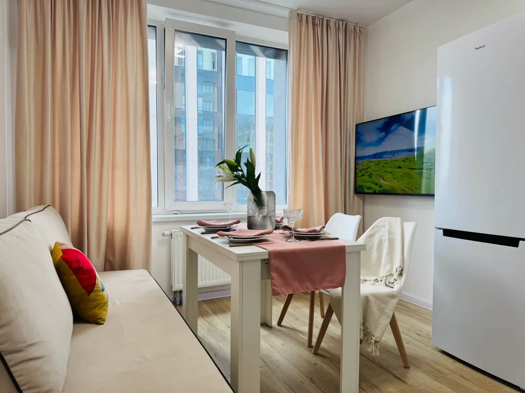 Светлая евродвушка в новом деловом центре города