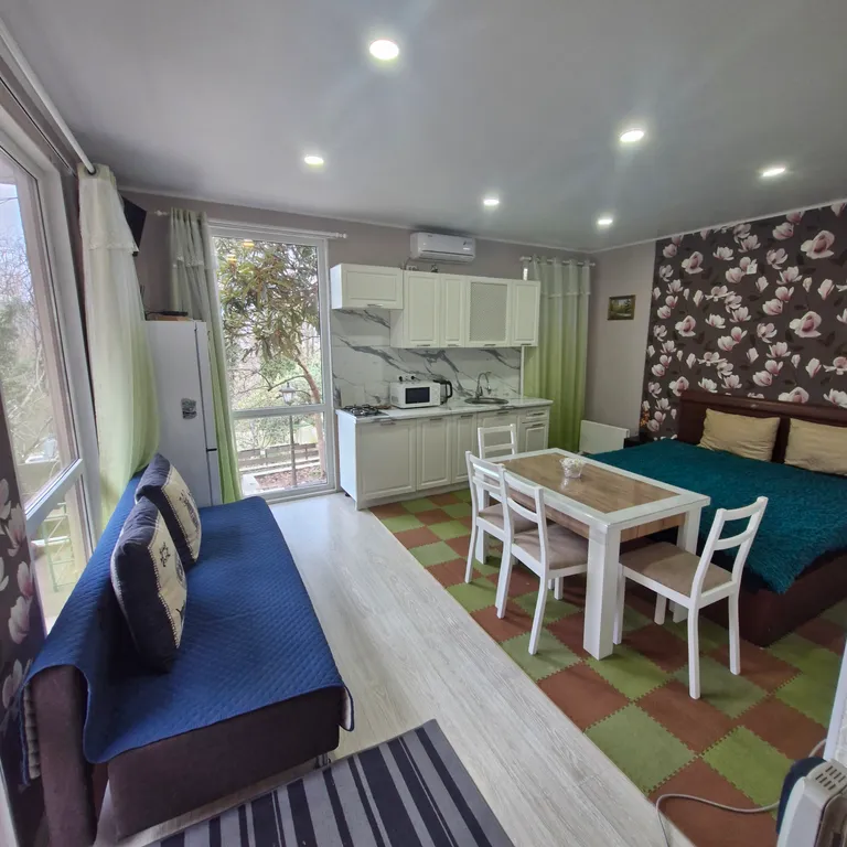 Коттедж Домик на горе Ахун с баней недалеко от моря — Сочи