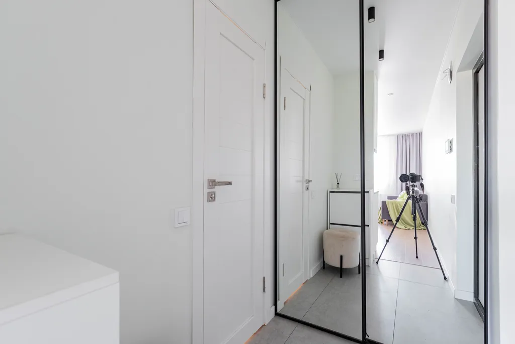 Студия с новым ремонтом