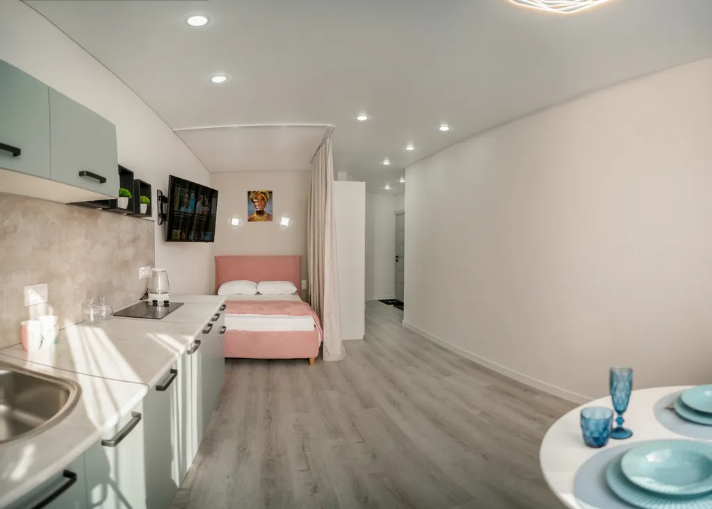 Современная студия в Сити-3 с бесконтактным заселением