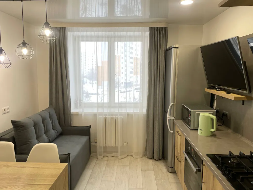 Уютная квартира с двумя спальнями и стильным интерьером