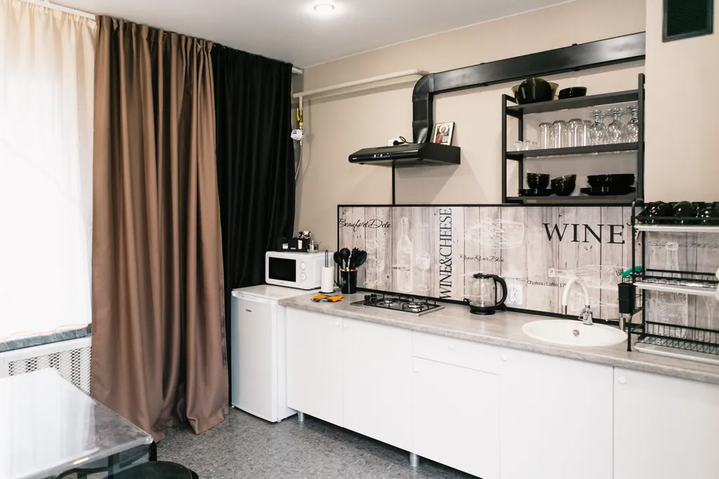 Современная светлая квартира в центре города