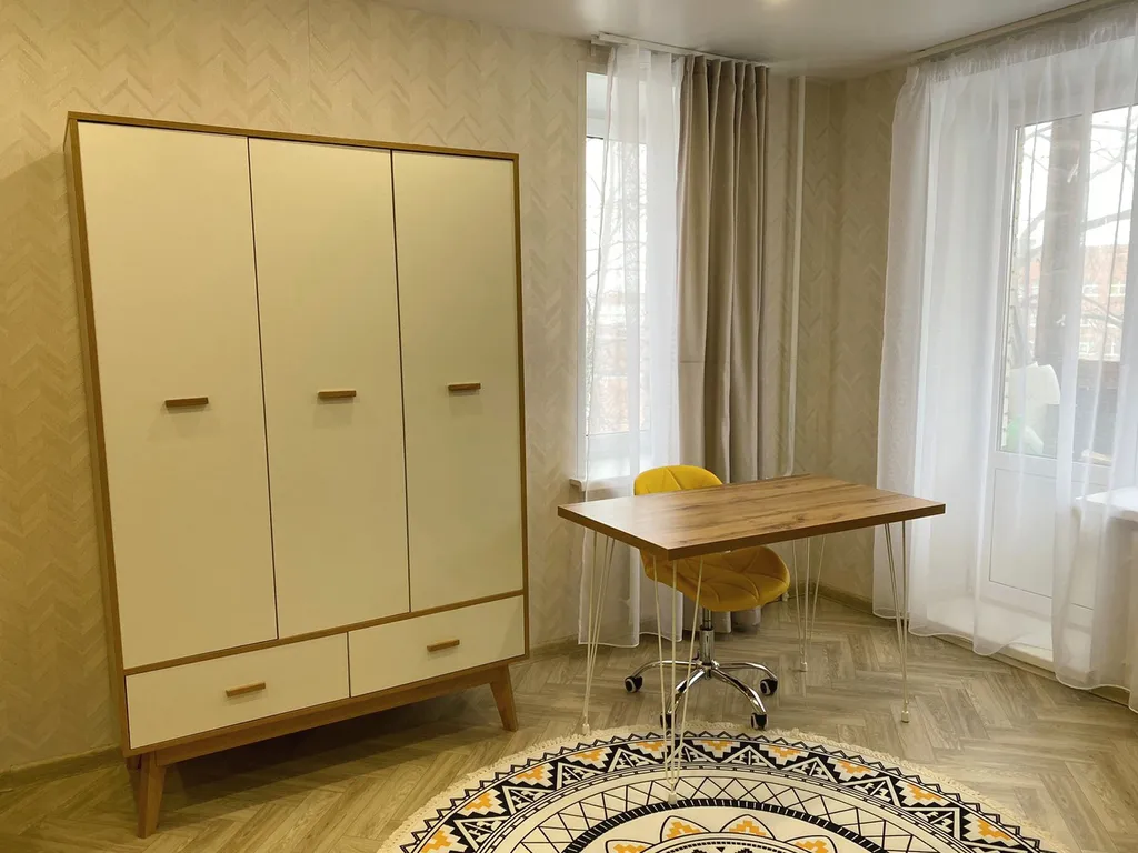 Уютная теплая воздушная сканди квартира с завтраком и снеками