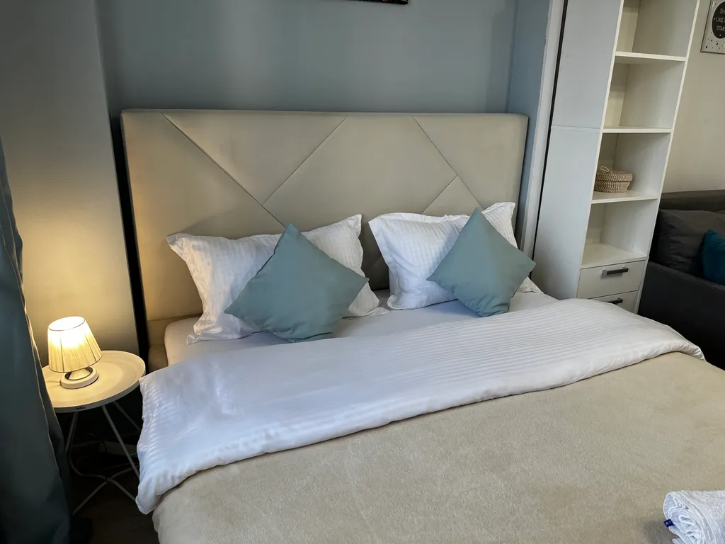 Студия с видом на горы у входа в Центральный парк