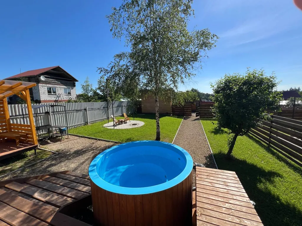 Дом №4 A-frame с купелью-фурако