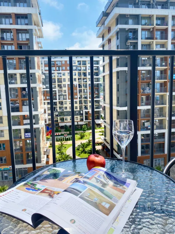 Апартамент с видом на море и в трёх минутах от пляжа