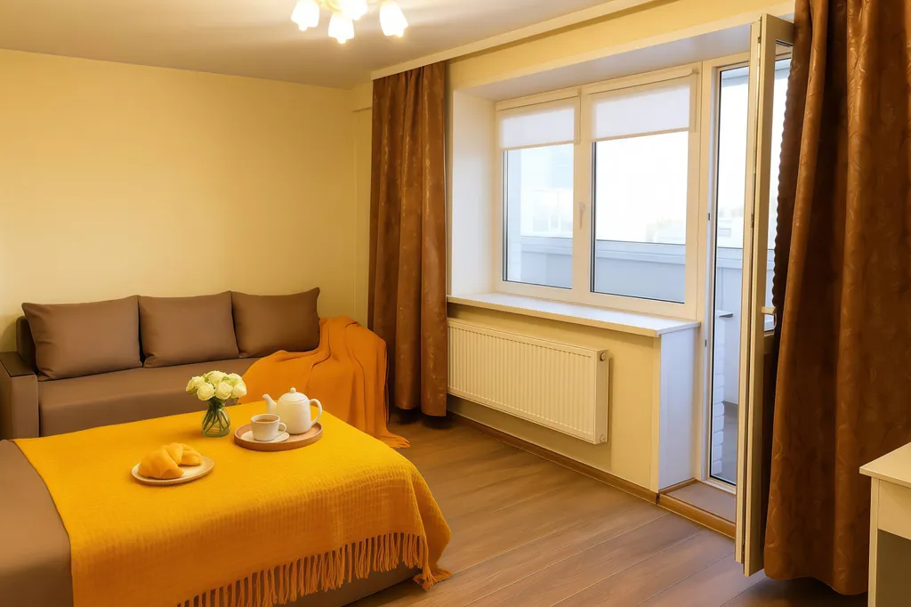 Квартира Уютно Ижевск. 6 койко-мест, дешевле отеля в 2 раза. Двушка для семьи — аренда посуточно в Ижевск