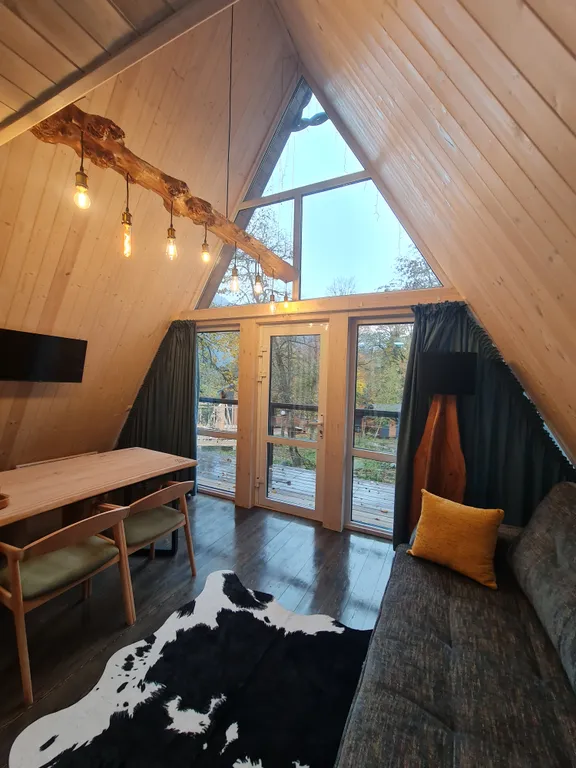 Коттедж Дом в живописном лесу (а-фрейм) — Архыз