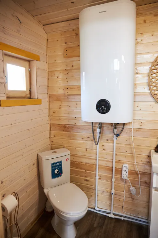 Уютный дом с баней и чаном